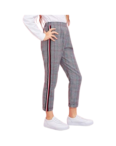 Check Skinny Pant