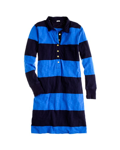 Blue Striped Polo